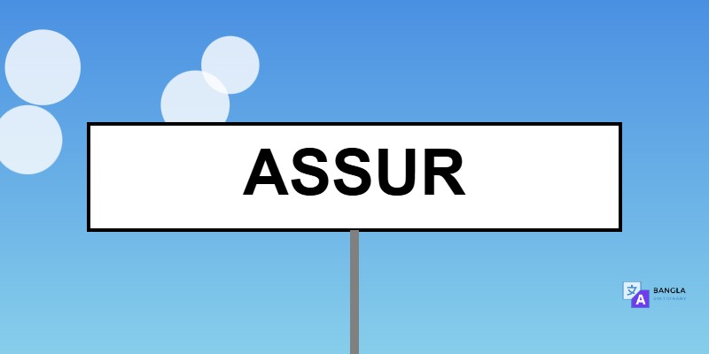 Assur Meaning in Bengali | Definition & Usage