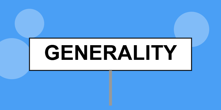 Generality Meaning in Bengali | Definition & Usage
