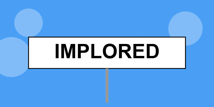 Implored Meaning in Bengali | Definition & Usage